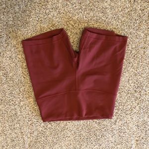 Lululemon wunder train short 6” sz 8 Chianti